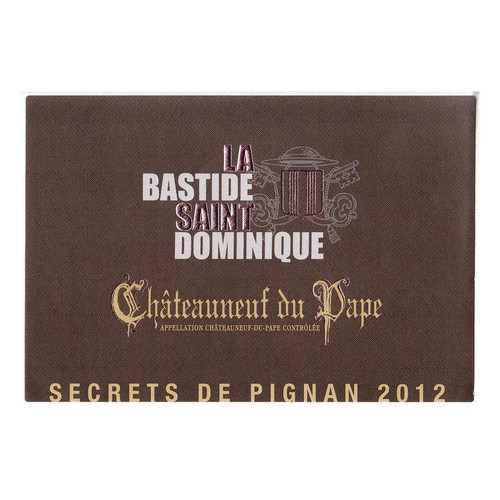 Product image for La Bastide Saint Dominique Chateauneuf-du-Pape Secrets de Pignan 2020 750ml