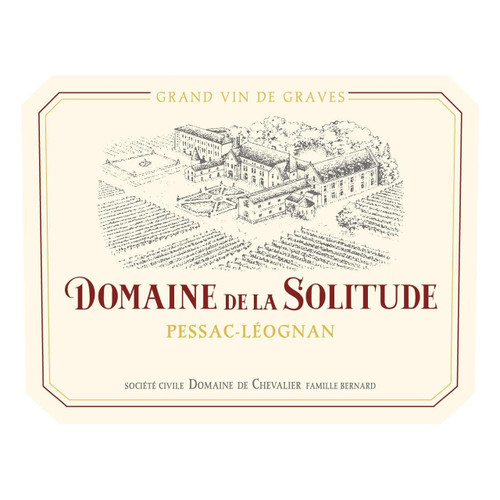 Product image for Domaine de la Solitude (Bordeaux) Pessac-Leognan Rouge 2020 750ml