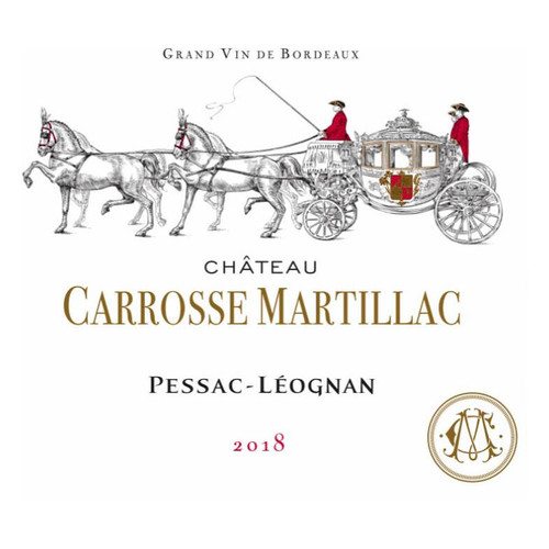Product image for Chateau Carrosse Martillac Pessac-Leognan 2022 750ml