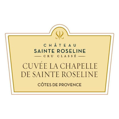 Product image for Chateau Sainte Roseline Cotes de Provence Cuvee La Chapelle De Sainte Roseline White Wine 2022 750ml