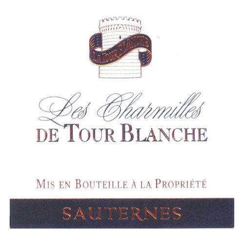 Product image for Charmilles de Tour Blanche Sauternes 2023 375ml