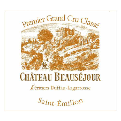Product image for Chateau Beausejour Heritiers Duffau-Lagarrosse Saint-Emilion 1er Grand Cru Classe 2019 750ml