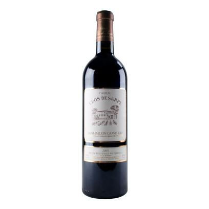 Product image for Chateau Clos de Sarpe Saint-Emilion Grand Cru Classe 2000 750ml