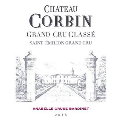 Product image for Chateau Corbin Grand Cru Saint-Emilion Grand Cru Classe 2020 375ml