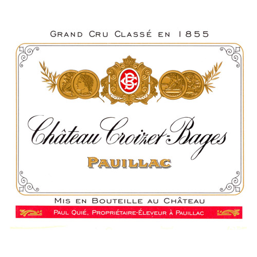 Product image for Chateau Croizet-Bages Pauillac 5eme Grand Cru Classe 2022 750ml