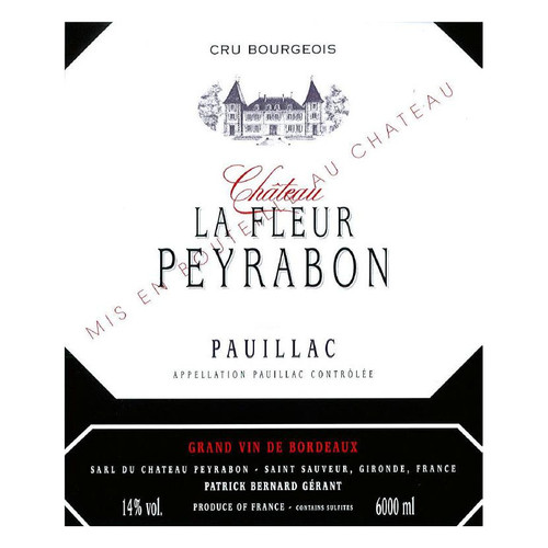 Product image for Chateau La Fleur Peyrabon Pauillac Cru Bourgeois 2018 750ml