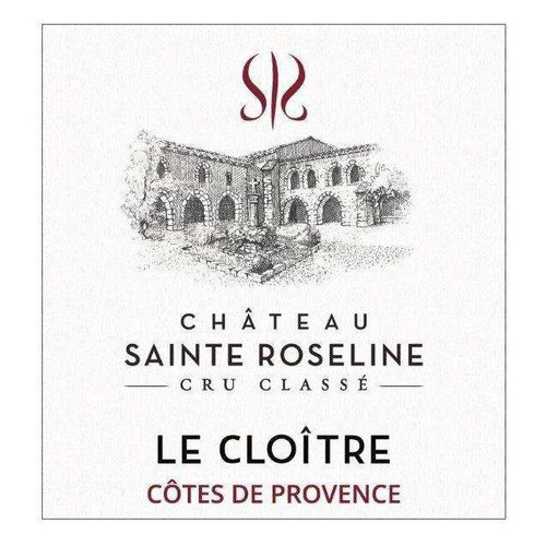Product image for Chateau Sainte Roseline Cotes de Provence Le Cloitre Rose 2024 750ml