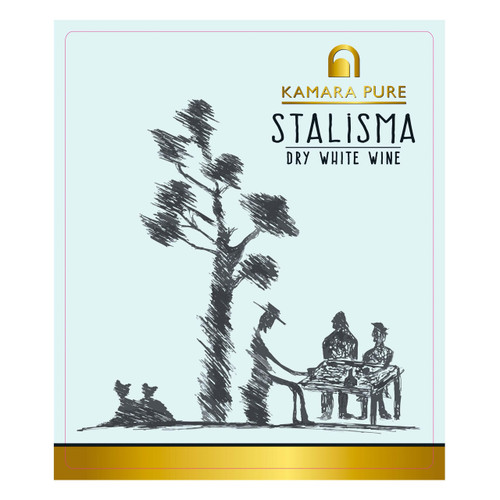Product image for Kamara Kioutsouki Estate Stalisma Dry White Wine 2024 750ml
