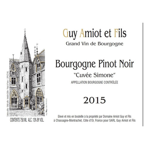 Product image for Domaine Amiot Guy et Fils Bourgogne Pinot Noir Cuvee Simone 2022 750ml