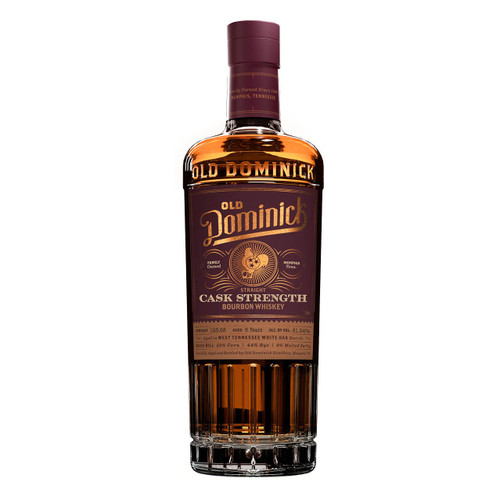 Product image for Old Dominick Distillery 5 Years Old Cask Strength Straight Bourbon Whiskey Aged In West Tennessee White Oak Barrels 118.35 Proof 750ml