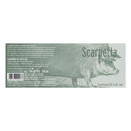 Product image for Scarpetta Friuli Chardonnay 2024 750ml