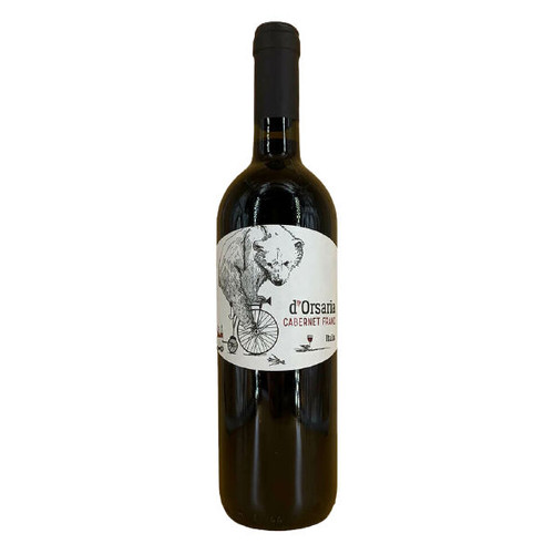Product image for D'Orsaria Bear Cabernet Franc IGT 2024 750ml