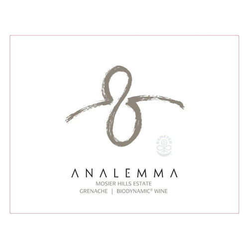 Product image for Analemma Grenache Mosier Hills Estate Columbia Gorge 2023 750ml