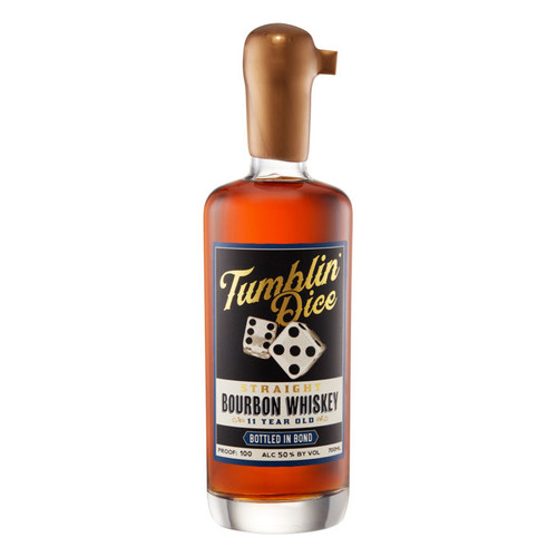 Product image for Proof and Wood Tumblin' Dice 11 Years Old Bottled-In-Bond Straight Bourbon Whiskey 700ml