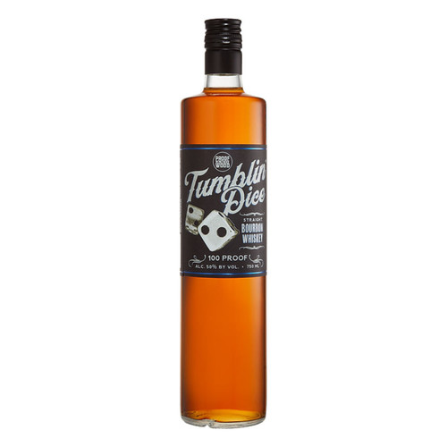 Product image for Proof and Wood 4 Years Old Tumblin' Dice Straight Bourbon Whiskey 100 Proof 700ml