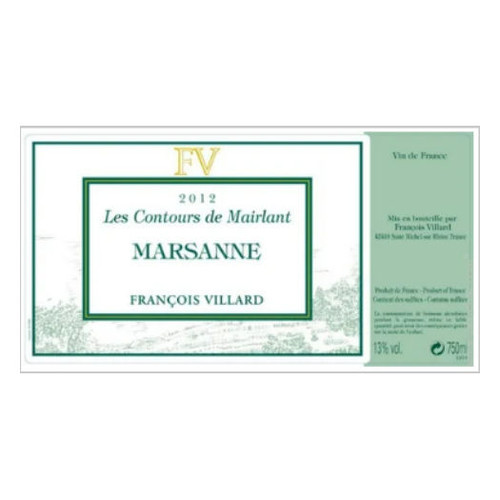 Product image for Francois Villard Les Contours de Mairlant Marsanne 2024 750ml