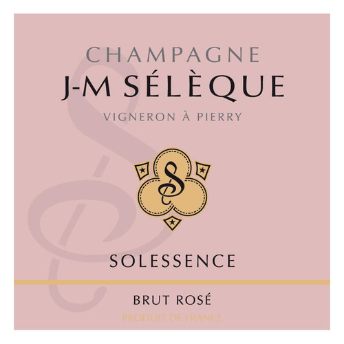 Product image for Champagne Jean-Marc Seleque Champagne Brut Solessence Rose 750ml