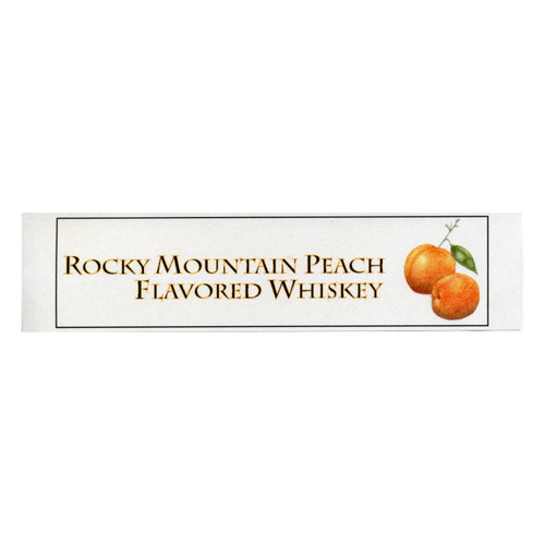 Product image for Leopold Brothers Rocky Mountain Peach Flavored Whiskey 750ml