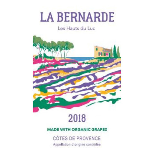 Product image for La Bernarde Les Hauts Du Luc Cotes de Provence Blanc 2025 750ml