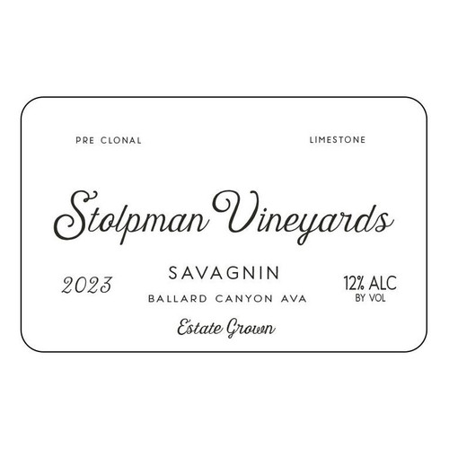 Product image for Stolpman Vineyards Savagnin Estate Grown Ballard Canyon 2024 750ml