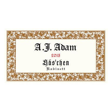 Product image for A.J. Adam Riesling Dhroner Has'chen Kabinett 2024 750ml