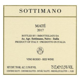 Product image for Sottimano Maté 2025 750ml