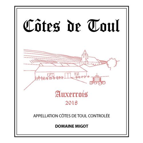 Product image for Domaine Migot Côtes de Toul Auxerrois 2025 750ml