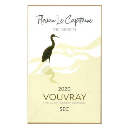 Product image for Florian le Capitaine Vouvray Sec Les Aumônes (2023) 2023 750ml