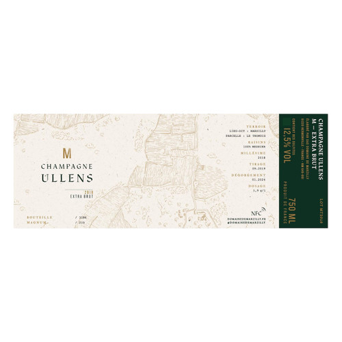 Product image for Champagne Ullens Champagne Extra Brut Cuvée M 1.5L