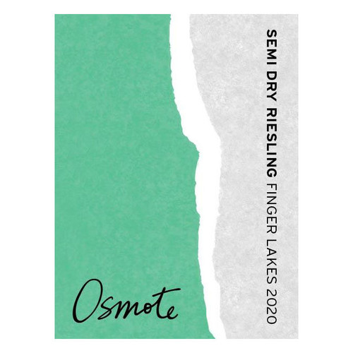 Product image for Osmote Riesling Semi Dry Finger Lakes 2024 750ml