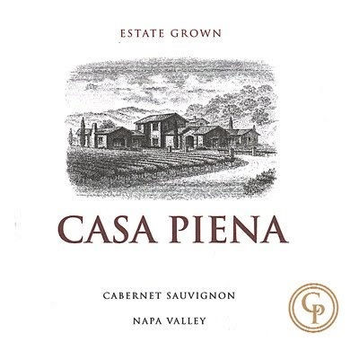 Product image for Casa Piena Cabernet Sauvignon Estate Grown Napa Valley 2014 750ml