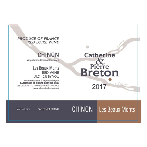Product image for Domaine Catherine et Pierre Breton Chinon Les Beaux Monts 2024 750ml