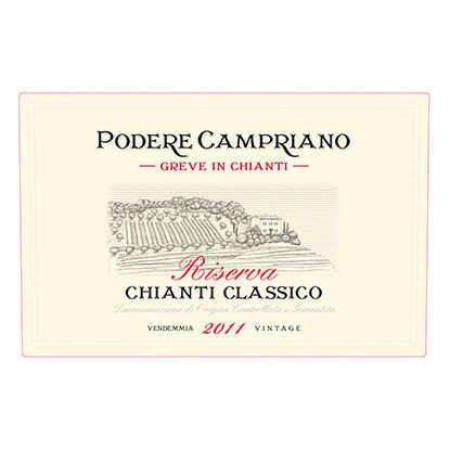 Product image for Podere Campriano Chianti Classico Riserva (2017) 2021 750ml