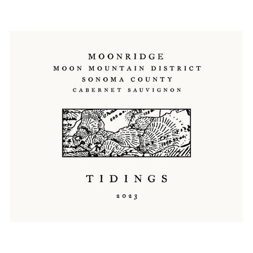 Product image for Tidings Cabernet Sauvignon Moonridge Moon Mountain District 2023 750ml
