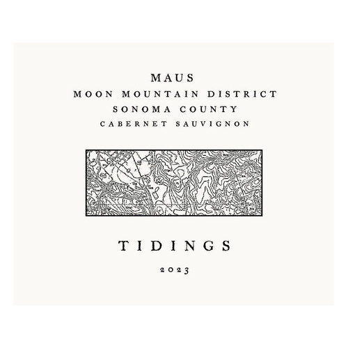 Product image for Tidings Cabernet Sauvignon Maus Moon Mountain District 2023 750ml