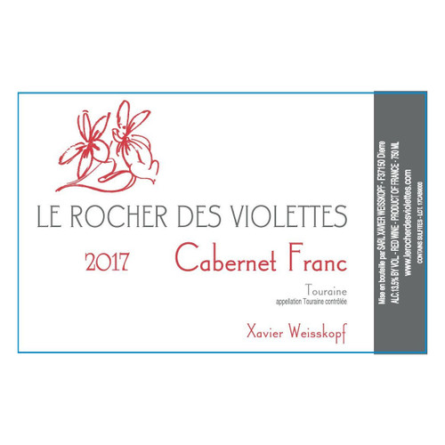 Product image for Le Rocher des Violettes Touraine Cabernet Franc 2023 750ml