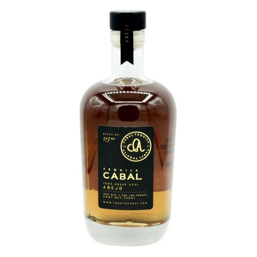 Product image for Tequila Cabal Anejo Tequila 80 Proof (Bar Bottle) 750ml