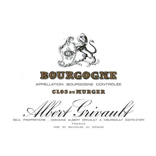 Product image for Domaine Albert Grivault Bourgogne Clos Du Murger 2024 750ml