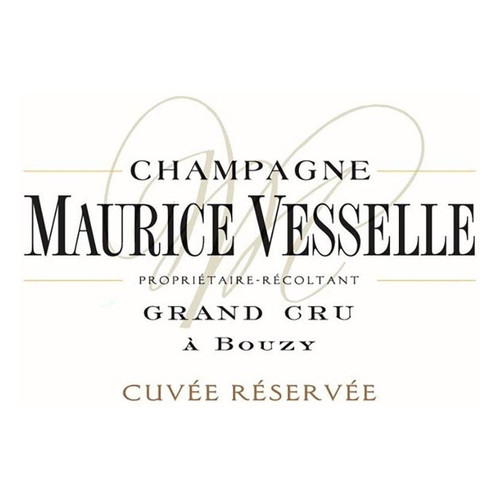 Product image for Maurice Vesselle Champagne Grand Cru Extra Brut À Bouzy Cuvée Reserve 750ml