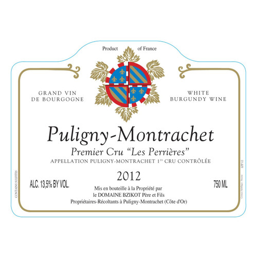 Product image for Domaine Bzikot Pere et Fils Puligny-Montrachet 1er Cru Les Perrières (2024) 2024 750ml