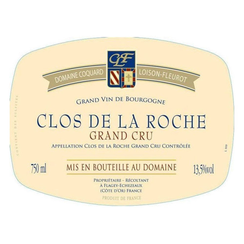 Product image for Domaine Coquard Loison Fleurot Clos de la Roche Grand Cru (2023) 2023 750ml