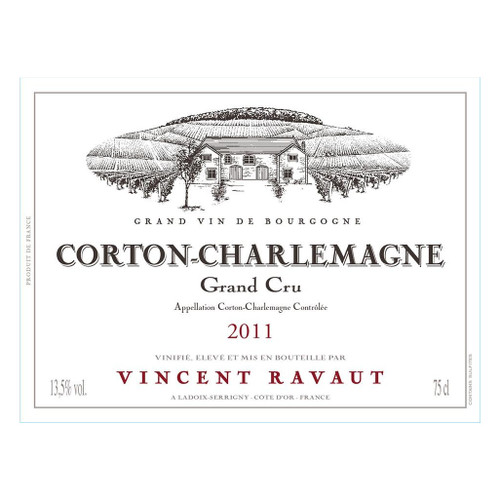 Product image for Domaine Vincent Ravaut Corton-Charlemagne Grand Cru 2023 750ml