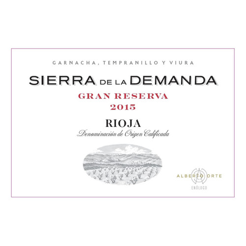 Product image for Sierra de la Demanda Rioja Gran Reserva Vino Tinto 2015 750ml