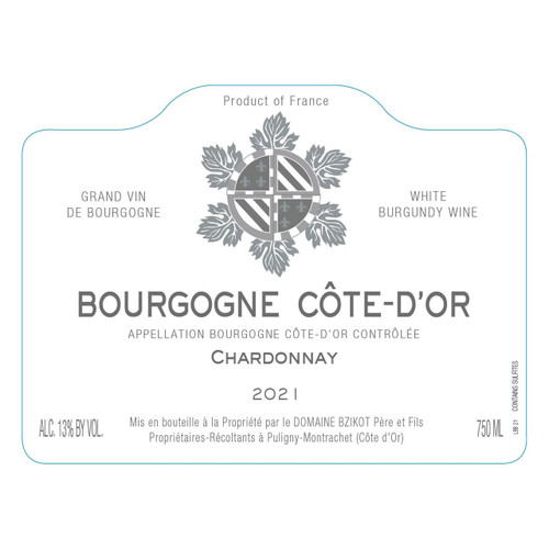 Product image for Domaine Bzikot Pere et Fils Bourgogne Cote d'Or Chardonnay 2024 750ml