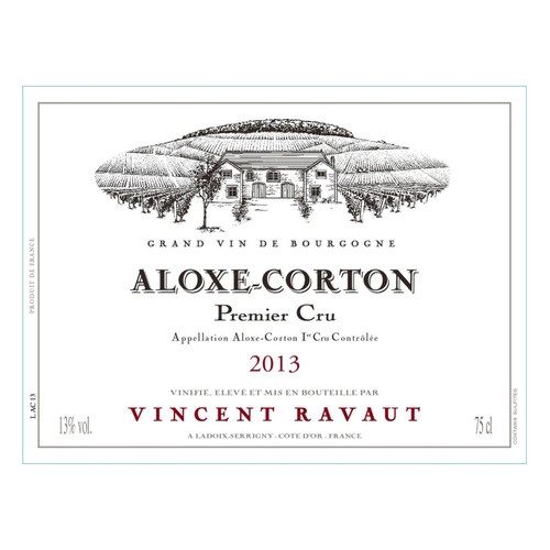 Product image for Domaine Vincent Ravaut Aloxe-Corton 1er Cru 2021 750ml