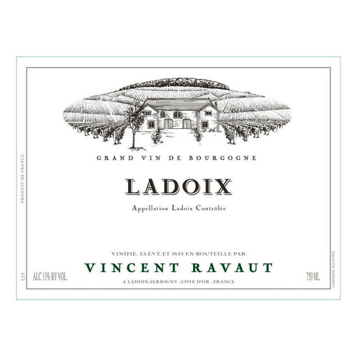 Product image for Domaine Vincent Ravaut Ladoix Blanc 2022 750ml