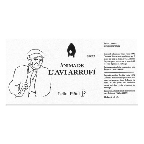 Product image for Celler Vinos Pinol Terra Alta Anima De L'avi Arrufi (2022) 2022 750ml