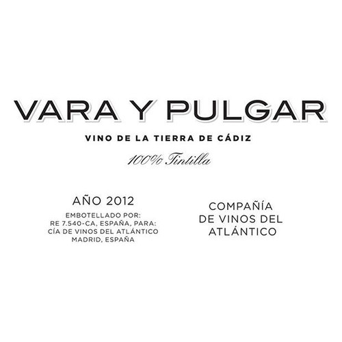 Product image for Alberto Orte Vino de la Tierra de Cádiz Tintilla Vara Y Pulgar (2022) 2022 750ml