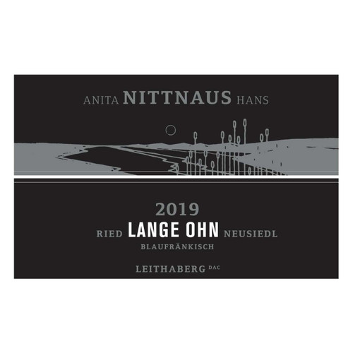 Anita & Hans Nittnaus Blaufrankisch Ried Neusiedler Lange Ohn 2019 750ml