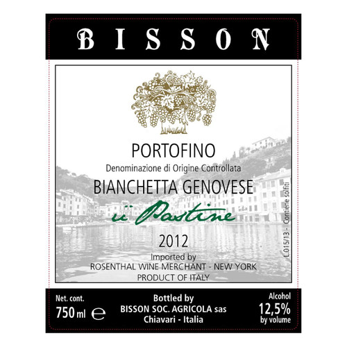 Bisson Bianchetta Genovese U Pastine Portofino Bianco 2025 750ml